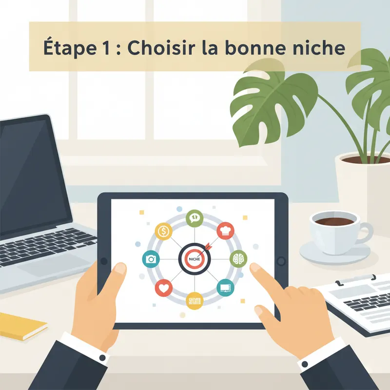 créer un blog rentable en 2025 le guide complet pour monétiser étape 1 choisir la bonne niche